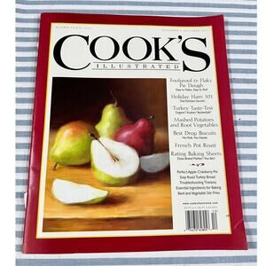 Cook's Illustrated Magazine Nov Dec 2007 Christopher Kimball Recipes